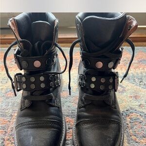 FRYE Samantha Studded Boots